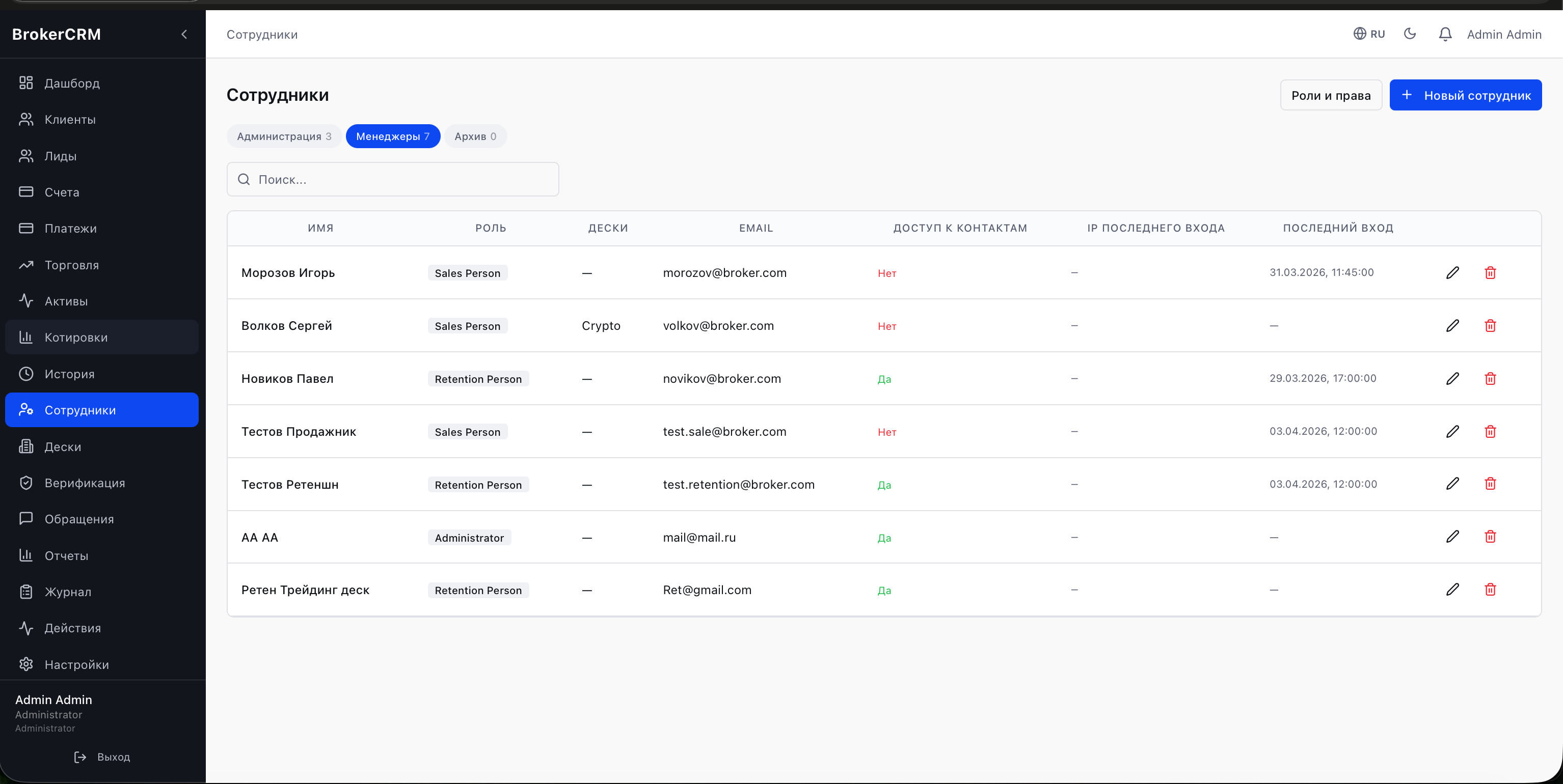 CRM — клиенты